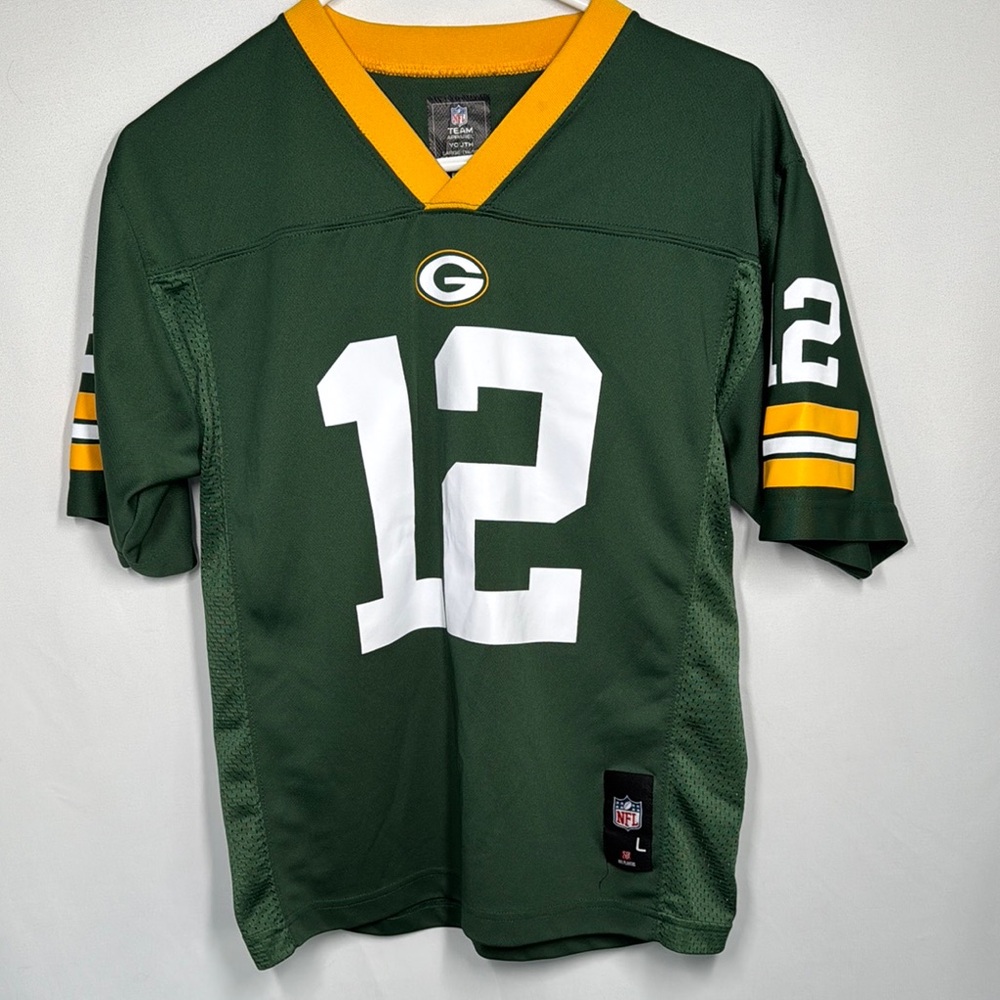 ❤️3/$30 Green Bay Packers Aaron Rodgers Jersey